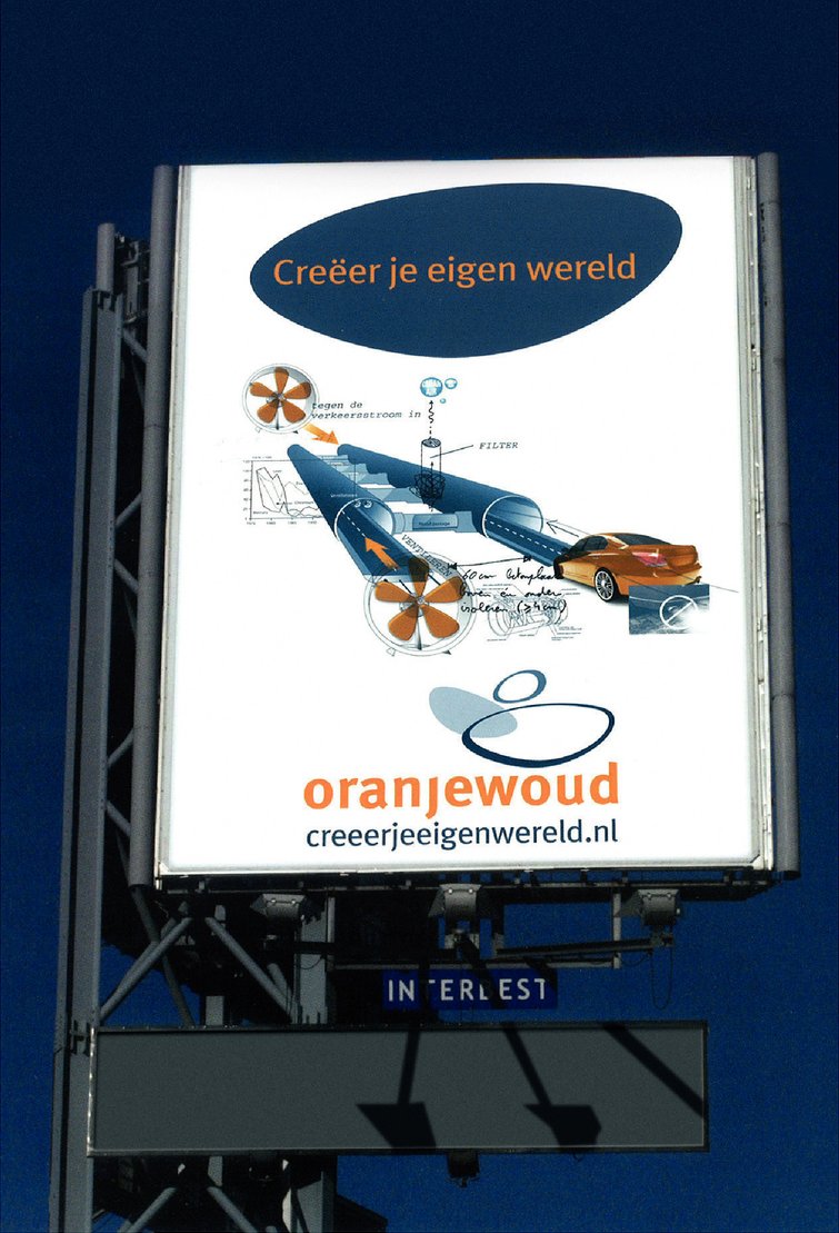 Arbeidsmarkt Campagne billboard voor Oranjewoud door reclamebureau Doen Communicatie