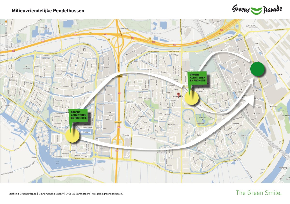 Evenement GreensParade ontwikkeld door reclamebureau Doen Communicatie