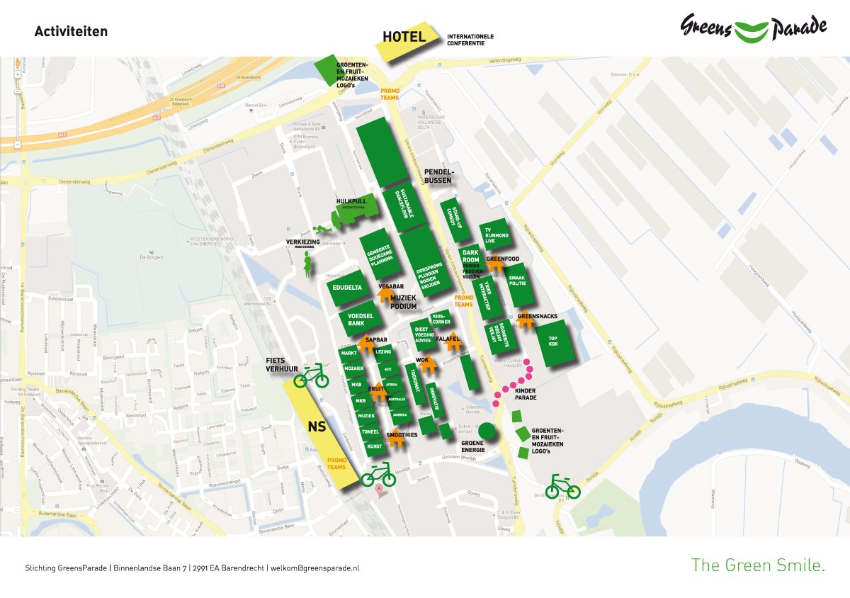 Evenement GreensParade ontwikkeld door reclamebureau Doen Communicatie